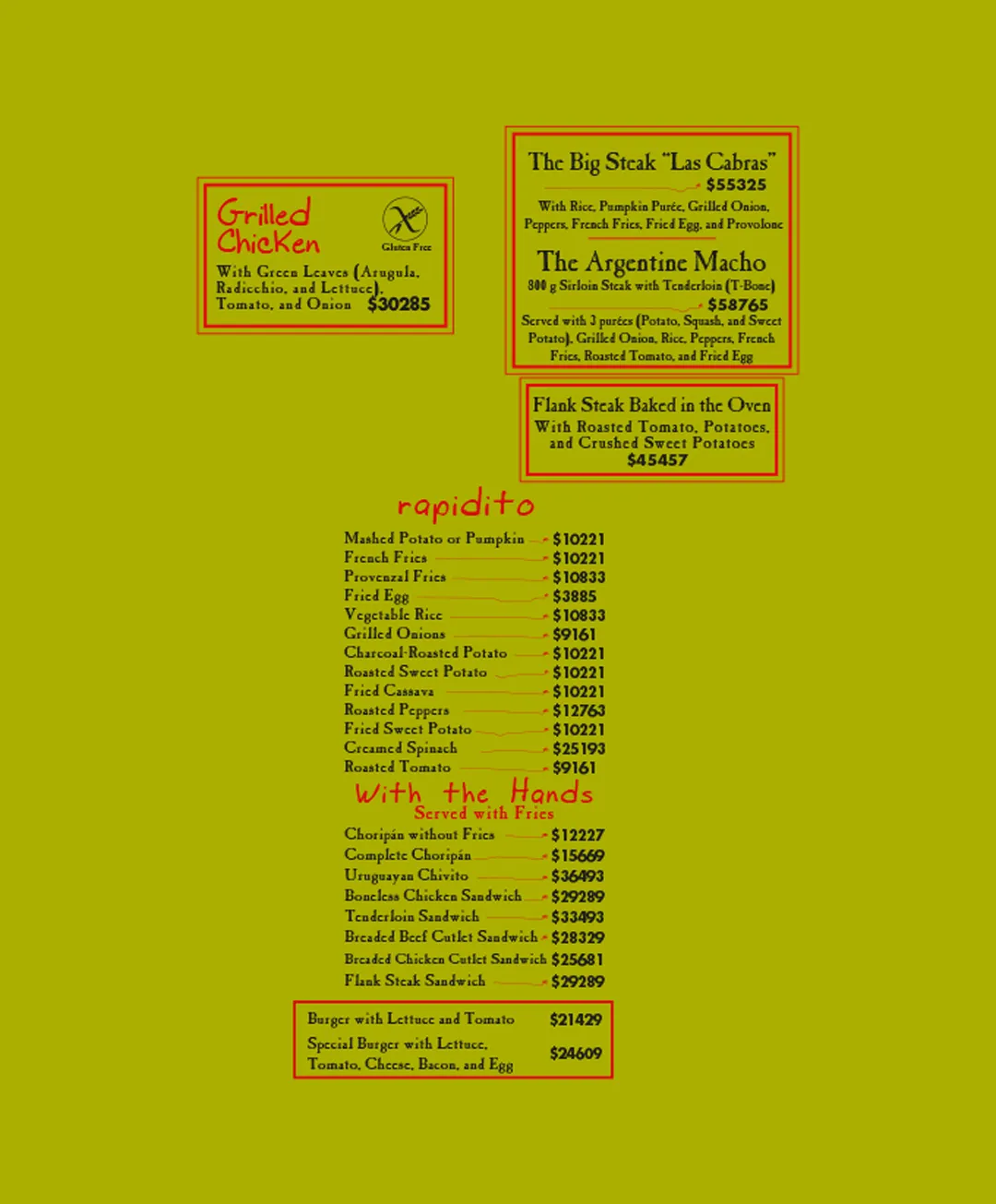 Menu — Page 5
